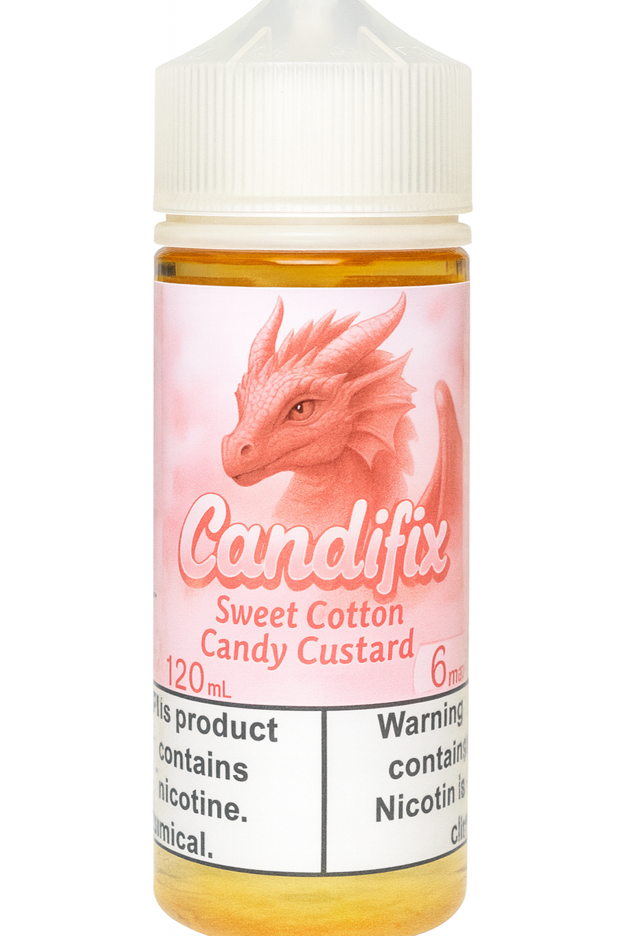 Dragon Line: "Candifix" 120ml Sweet Cotton Candy Custard
