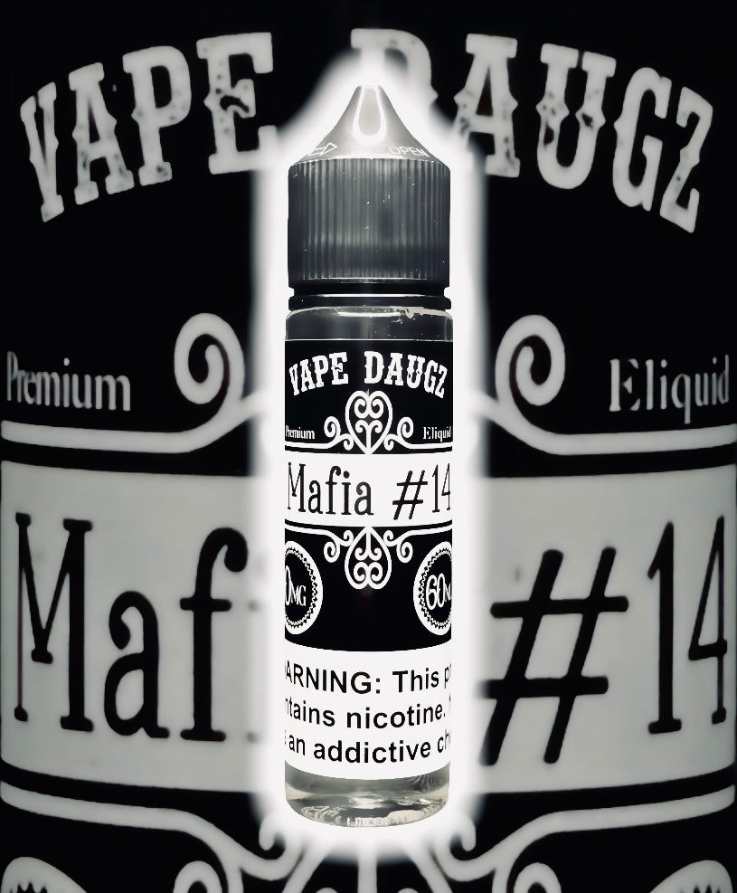 Black Label: Mafia #14 60ml  Vape Daugz LLC