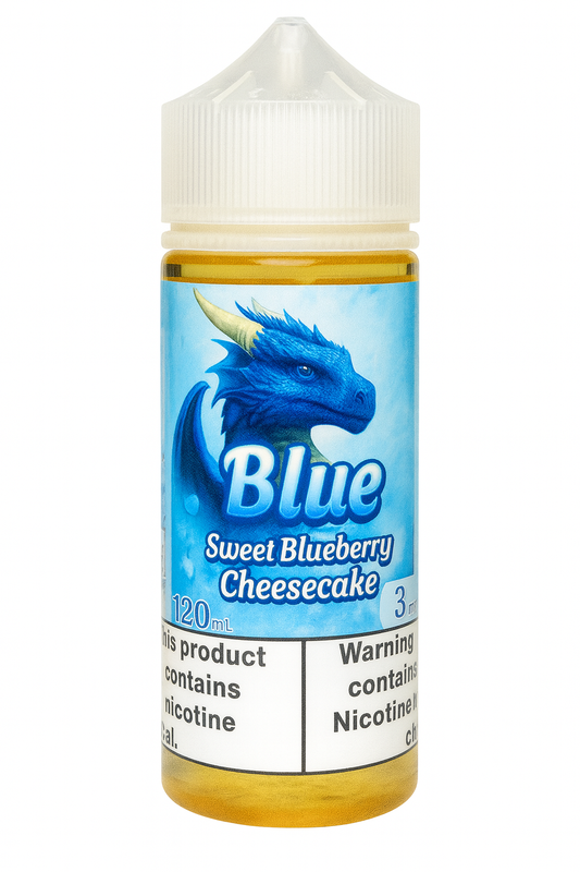 Dragon Line: "Blue" 120ml Creamy Blueberry Cheesecake