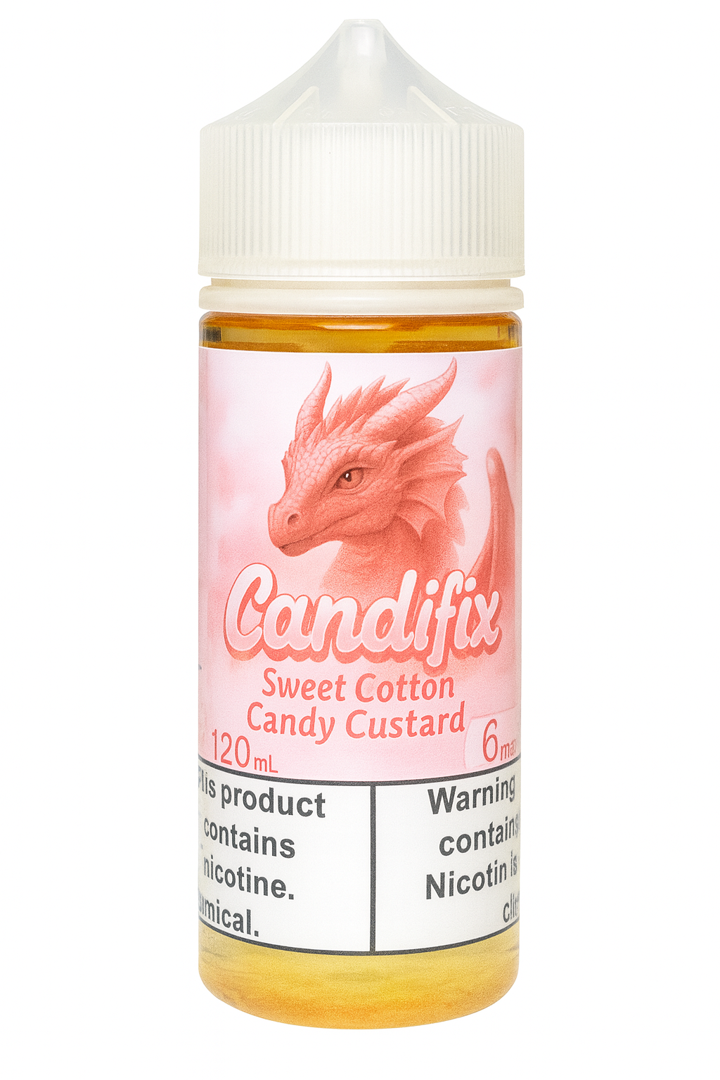 Dragon Line: "Candifix" 120ml Sweet Cotton Candy Custard