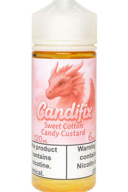 Dragon Line: "Candifix" 120ml Sweet Cotton Candy Custard