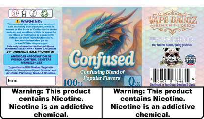 Dragon Line: "Confused" Sweet Mix of Dragon Line Flavors