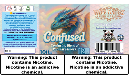 Dragon Line: "Confused" Sweet Mix of Dragon Line Flavors