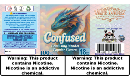 Dragon Line: "Confused" Sweet Mix of Dragon Line Flavors