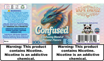 Dragon Line: "Confused" Sweet Mix of Dragon Line Flavors