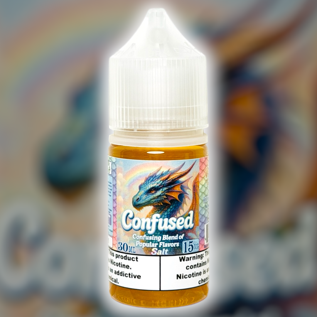 30ml Salt Nic: "Confused" Mix of D-Line Flavors