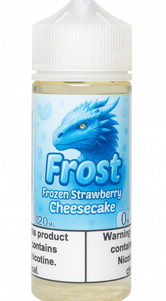 Dragon Line: "Frost" 120ml Strawberry Cheesecake ICE