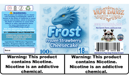 Dragon Line: "Frost" Sweet Strawberry Cheesecake ICE