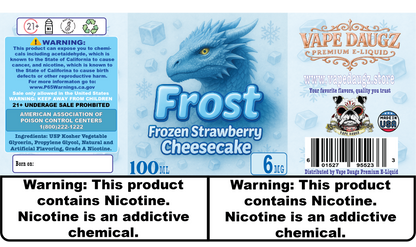 Dragon Line: "Frost" Sweet Strawberry Cheesecake ICE