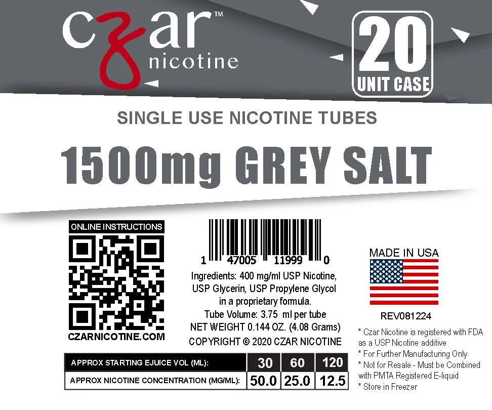CZAR- GRAY SALTS 1500mg 20units