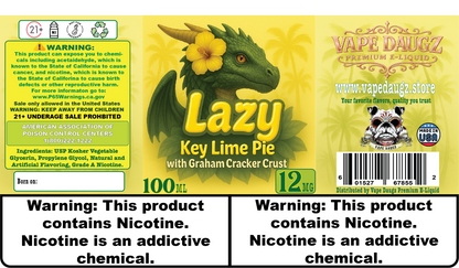 Dragon Line: "Lazy" Key Lime Pie