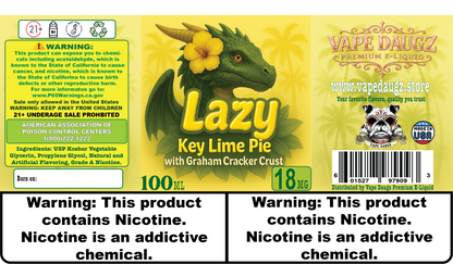 Dragon Line: "Lazy" Key Lime Pie
