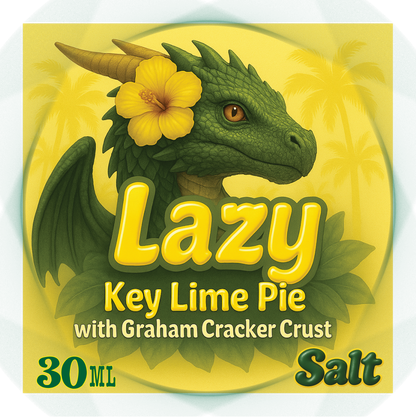 30ml Salt Nic: "Lazy" Yummy Key Lime Pie
