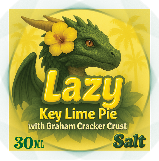 30ml Salt Nic: "Lazy" Yummy Key Lime Pie