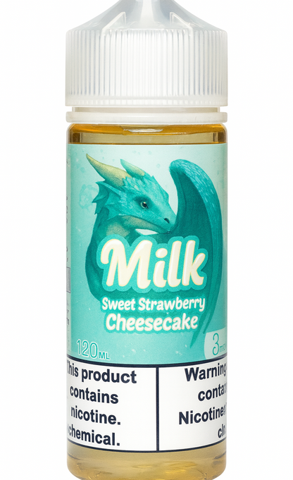 Dragon Line: "Milk" 120ml Strawberry Cheesecake