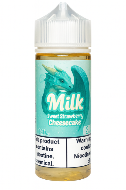Dragon Line: "Milk" 120ml Strawberry Cheesecake