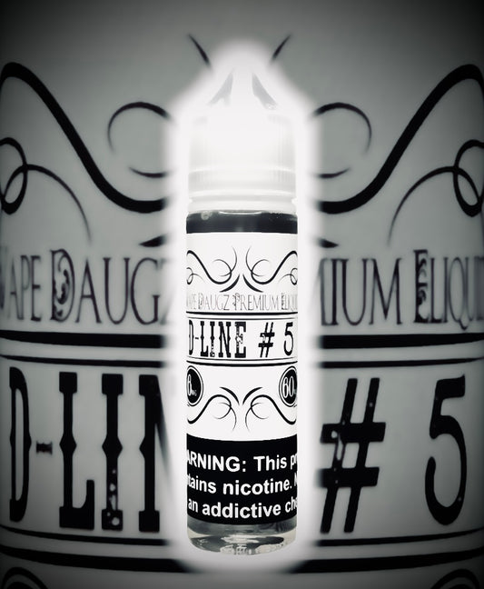 White Label: "D-Line #5" 60ml Key Lime Pie