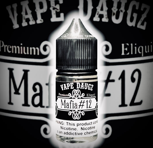 30ml Salt Nic: "Mafia #12" Creamy Vanilla Cheesecake