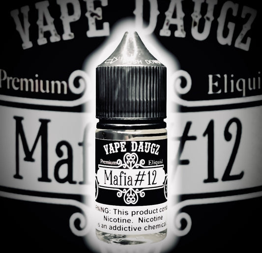 30ml Salt Nic: "Mafia #12" Creamy Vanilla Cheesecake