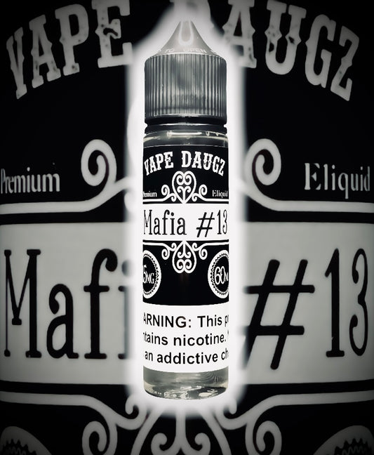 Black Label: "Mafia #13" 60ml Cotton Candy Yogurt